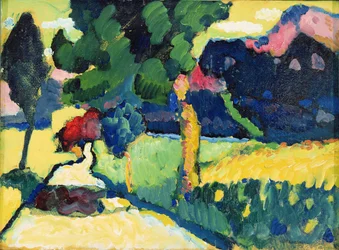 Letni pejzaż, 1909